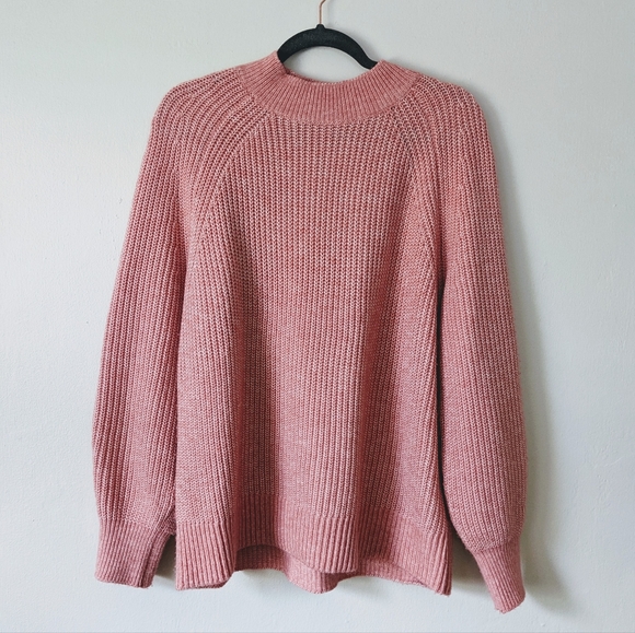 LOFT Mock Neck Sweater - Picture 2 of 7